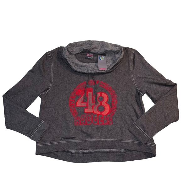 Knights Apparel Womens Sweatshirt Pullover University of Wisconsin Badgers XL - Picture 1 of 10